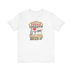 I Went To Vegas And All I Got Was This Lousy I (Heart) Ny Shirt Because I'm With Stupid - Men's T-Shirt
