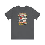 I Went To Vegas And All I Got Was This Lousy I (Heart) Ny Shirt Because I'm With Stupid - Men's T-Shirt