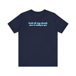 Look At My Chest When You're Talking To Me - Men's T-Shirt
