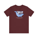Save The Whales - But First Have Sex With A Sensitive Guy In A 'save The Whales' T-Shirt - Men's T-Shirt