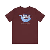 Save The Whales - But First Have Sex With A Sensitive Guy In A 'save The Whales' T-Shirt - Men's T-Shirt
