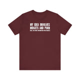 My Idea Involves Midgets And Porn (Will Give More Information Upon Request) - Men's T-Shirt