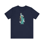 Trump Biden Statue Of Liberty - Menage A Trois - Men's T-Shirt