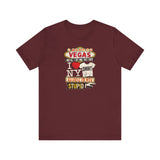 I Went To Vegas And All I Got Was This Lousy I (Heart) Ny Shirt Because I'm With Stupid - Men's T-Shirt