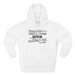 Thousands Of My Potential Children Died On Your Daughter's Face Last Night - Hoodie