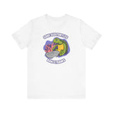 Save Sea Turtles. Ban Straws - Men's T-Shirt