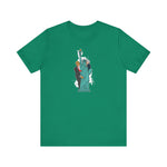Trump Biden Statue Of Liberty - Menage A Trois - Men's T-Shirt