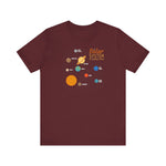 The Solar System Of Juvenile Puns - Men's T-Shirt