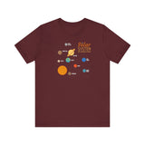 The Solar System Of Juvenile Puns - Men's T-Shirt