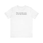 The Suicide Note Is On My Dresser - Men's T-Shirt