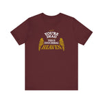 You're Dead - This Is Douchebag Heaven - Men's T-Shirt