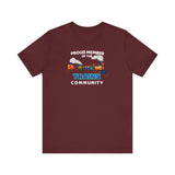Proud Member Of The Trains Community - Men's T-Shirt