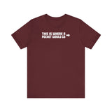 This Is Where A Pocket Would Go - Men's T-Shirt