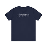 I'm Working On A Profound Statement. - Men's T-Shirt