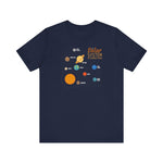 The Solar System Of Juvenile Puns - Men's T-Shirt