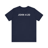 John 4:20 - Men's T-Shirt