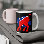 Democratic Donkey (Head Up Its Ass) - Mug
