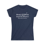 Make A Wish Participant Please Jump Up And Down - Ladies Tee