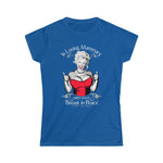 (Anna Nicole Mammarial T-shirt) In Loving Mammary - Breast In Peace - Ladies Tee