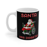 Santa Has Diabetes - Mug