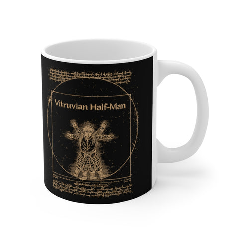 Vitruvian Half-man - Mug