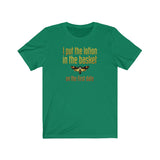 I Put The Lotion In The Basket On The First Date - Guys Tee
